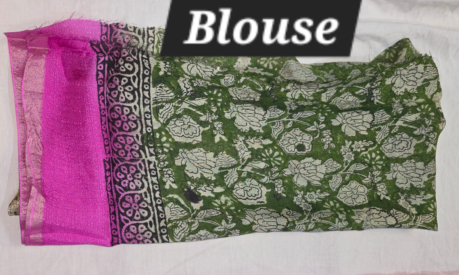Pure Jute Georgette Saree